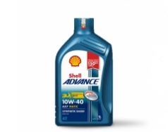 Nhớt tay ga Shell ADVANCE AX7 SCOOTER 10W40