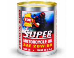 Nhớt Top 1 Super SAE 20W - 50 800ml chuyên cho xe số nhập khẩu từ Mỹ