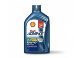 Nhớt tay ga Shell Advance 4T AX7 Scooter 10w-40