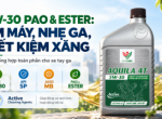 Nhớt tổng hợp PAO & Ester cho xe tay ga MAXLUBE AQUILA 5W-30