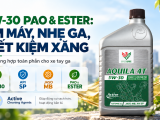 Nhớt tổng hợp PAO & Ester cho xe tay ga MAXLUBE AQUILA 5W-30