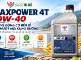 Nhớt tổng hợp cho xe số và xe côn tay MAXLUBE MAXPOWER 4T 10W-40