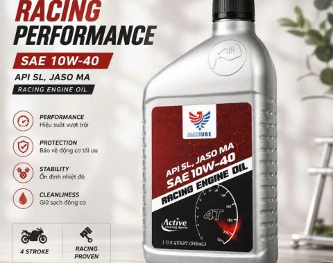 Nhớt MAXLUBE RACING 4T 10w-40
