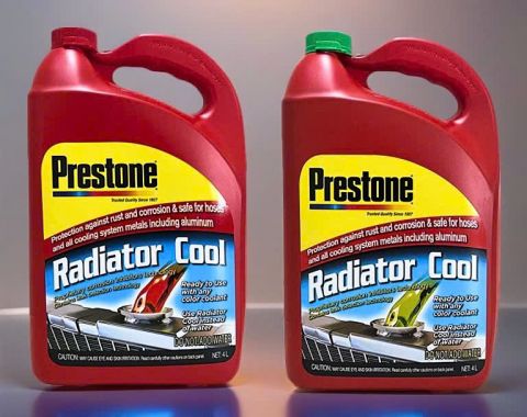Nước Làm Mát Prestone Radiator Cool Xanh/Đỏ 4L
