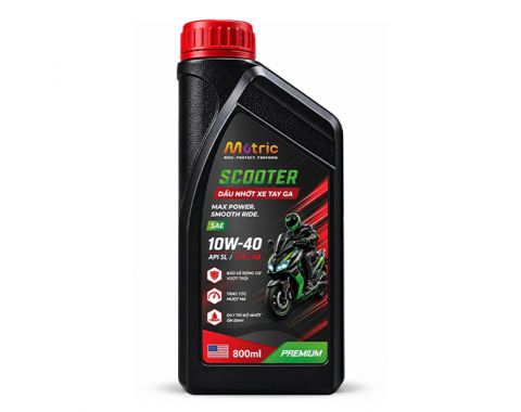 Nhớt Metric Scooter 4T 10W-40 Premium