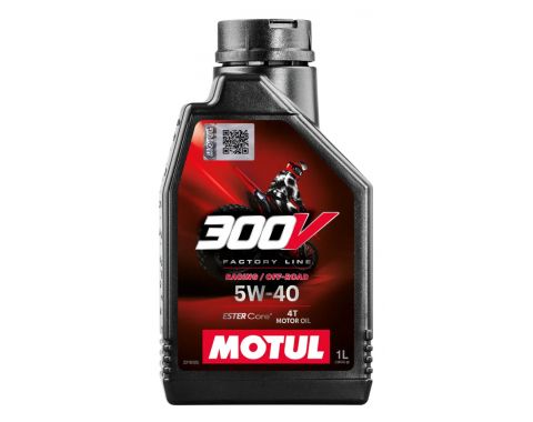 Nhớt phân khối lớn Motul 300V Factory Line Off Road 5W-40