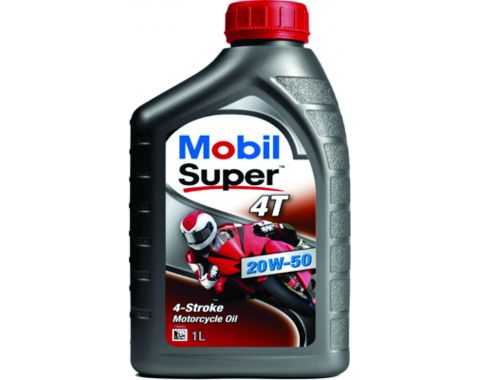 Nhớt xe số cao cấp Mobil Super 4T 20W50  1L