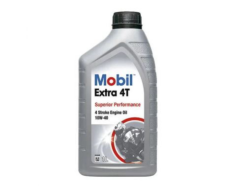 NHỚT BÁN TỔNG HỢP MOBIL EXTRA 4T 10W-40 CHUYÊN CHO XE MÔTÔ 4T