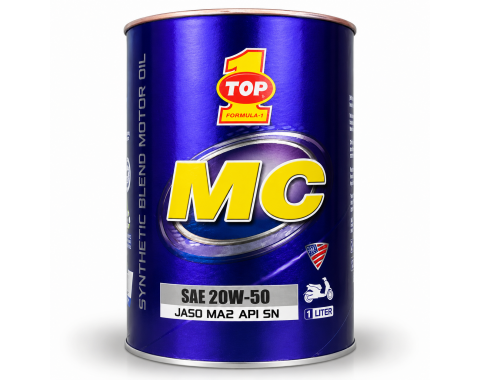 NHỚT XE MÁY SỐ TOP 1 MC  20W-50 01L