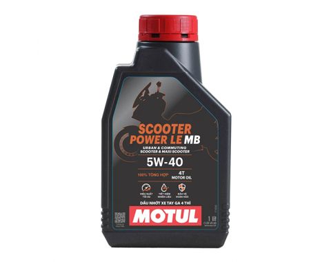 Nhớt Xe Tay Ga Motul Scooter Power LE 5W-40