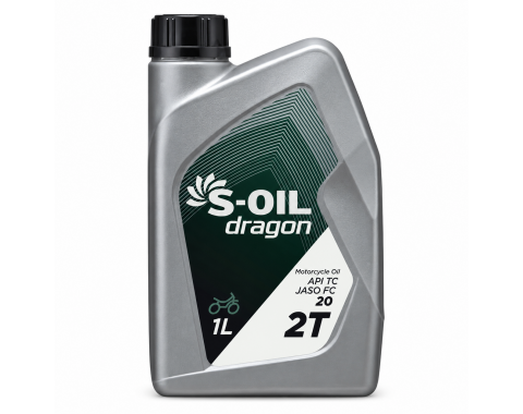Nhớt 2 Thì S-Oil Dragon 2T Motor Oil 1L Hàn Quốc