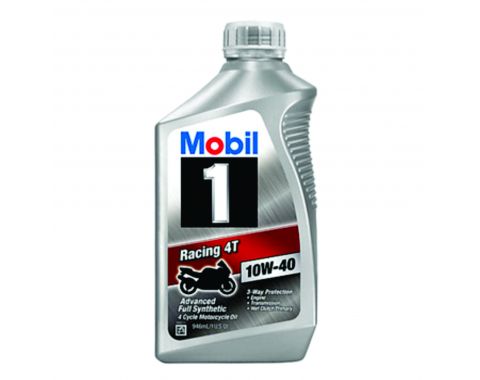 Nhớt Mobil 1 Racing 4T 10W40 cao cấp cho xe máy 946L