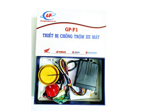 THIẾT BỊ CHỐNG TRỘM XE MÁY GP-F1 ĐIỀU KHIỂN TỪ XA