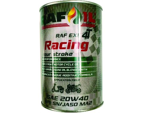 NHỚT RAF Oil Racing 20W40 0.8L  DÀNH CHO XE SỐ VÀ XE TAY GA
