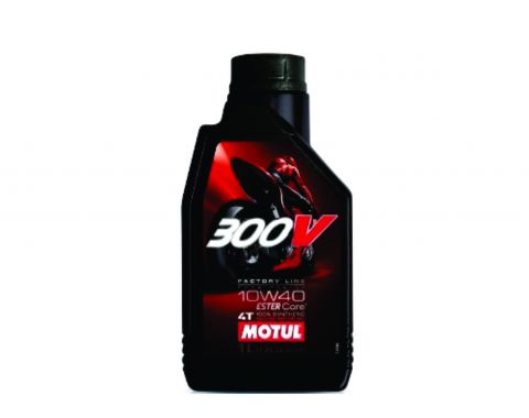 Nhớt Mô Tô Phân Khối Lớn Motul 300v Factory Line 10w40 1L 