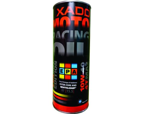 Nhớt cao cấp XADO LUXURY MOTO RACING 10W-40 4T MA2 