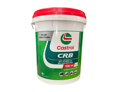Nhớt Động Cơ Diesel Castrol CRB 15W40 CF-4 Xô 18L
