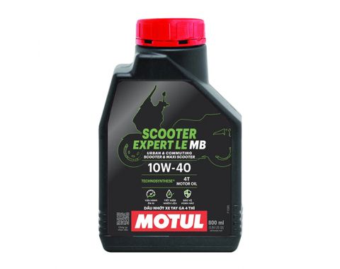  Nhớt tay ga Motul Scooter Expert LE 10W40 0.8L