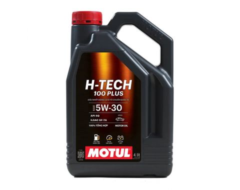Nhớt ô tô Motul H-Tech 100 Plus 5W-30 Can 4L